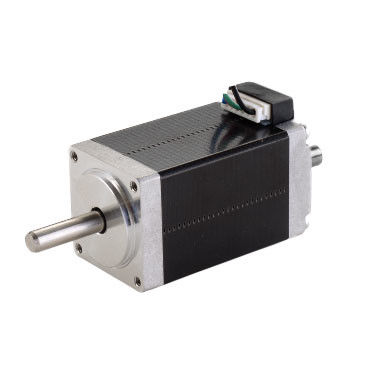 Buy Dual Shaft 2 Phase Hybrid Stepper Motor 28mm Nema 11 Stepper Motor 28AHS010 online manufacture