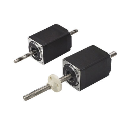 Buy 28LHS Double Shaft Series 140N Force 2 Phase Nema11 No Captive & External Nut Hybrid linear Stepper Motors Acuators online manufacture