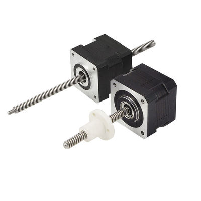 Buy 35LHS Series Six Wires 250N Force 2 Phase Nema14 No Captive & External Nut Hybrid linear Stepper Motors Linear Acuators online manufacture