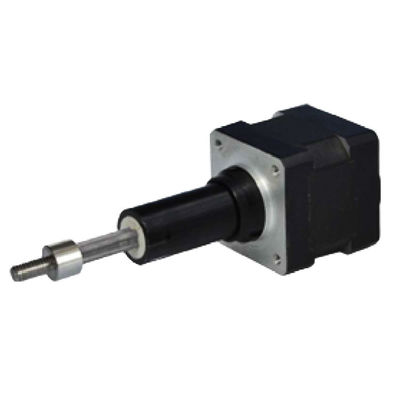 Buy 35LHS Series Six Wires Double Shaft 250N Force 2 Phase Nema14 Captive Hybrid linear Stepper Motors Linear Acuators online manufacture