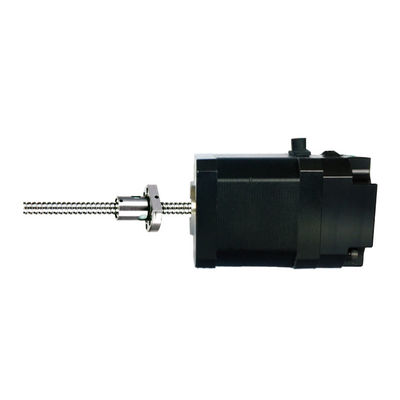 Buy 57LHS3004B-160BR Brake Four Wires 100N Force 2 Phase Nema23 Ball Screw Hybrid linear Stepper Motors Linear Acuators online manufacture