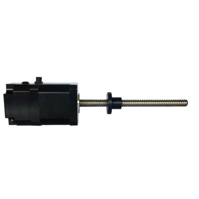 42LHS1504E-210BR with Brake 50N Force 2 Phase Nema17 External Nut Hybrid Linear Stepper Motors Linear Acuators