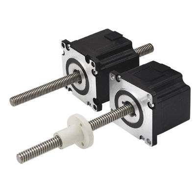 1000N Force 2 Phase Nema 23 6 Wire Stepper Motor Non Captive Hybrid Linear Acuators